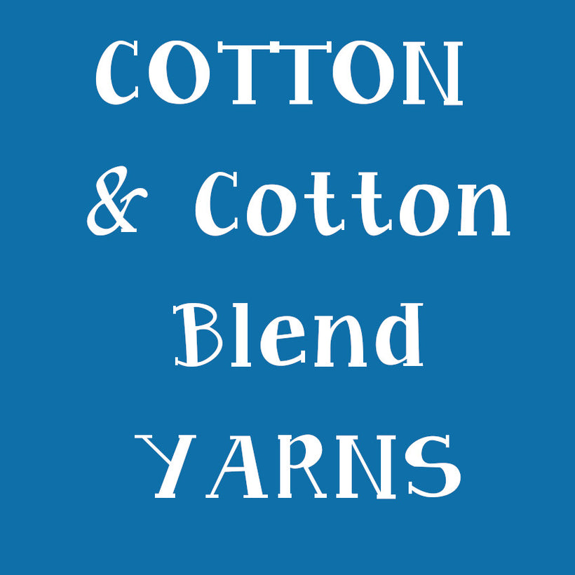 Cotton &amp; Cotton Blend Yarns
