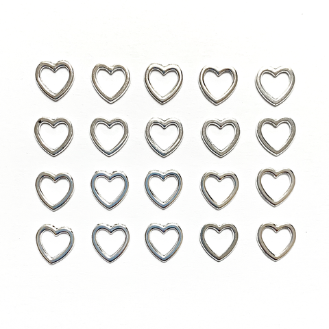 Small Heart Ring Stitch Markers