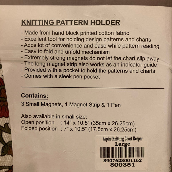 Knitter's Pride MAGMA Knitting Pattern Holder