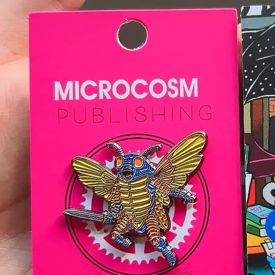 Enamel Pins by Microcosm Publishing