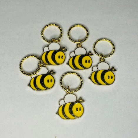Cute Stitch Markers & Point Protectors from Bryson
