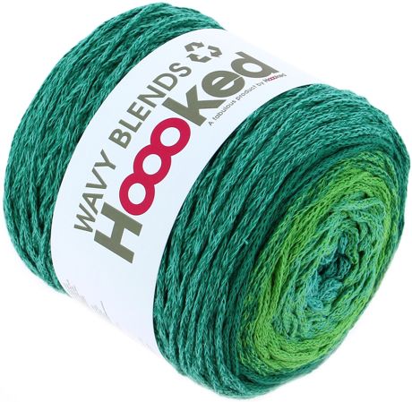 Hoooked Recycled Cotton Wavy Blends Gradient