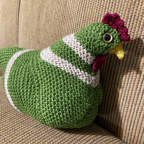 Emotional Support Chicken Yarn Knitting Kits