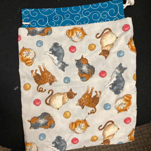 Yarny Crafting Cloth Project Bags