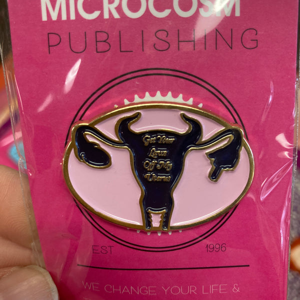 Enamel Pins by Microcosm Publishing