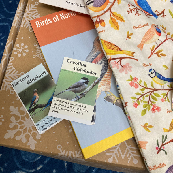 Holiday Calendar Yarn Box 2025: BIRDs of NC Box!