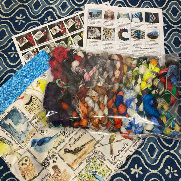Birds of North America Micro set with Project Bag