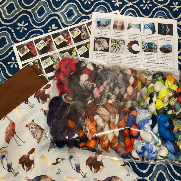 Birds of North America Micro set with Project Bag