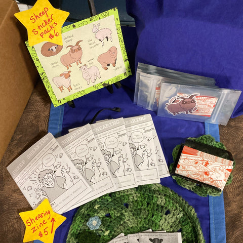 Zines and Stickers by Ingram