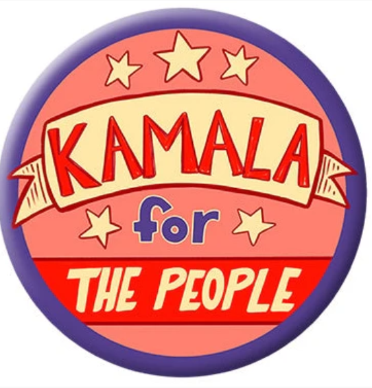 Buttons for Kamala