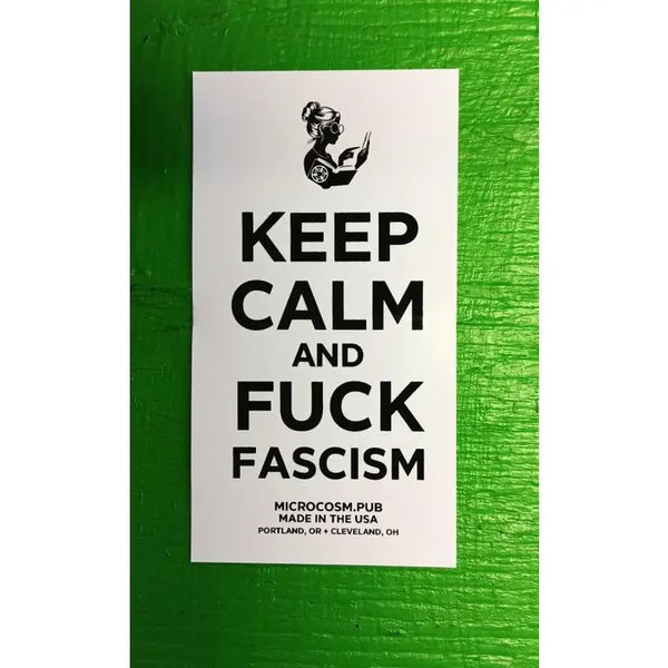 Enamel Pins & Stickers by Microcosm Publishing