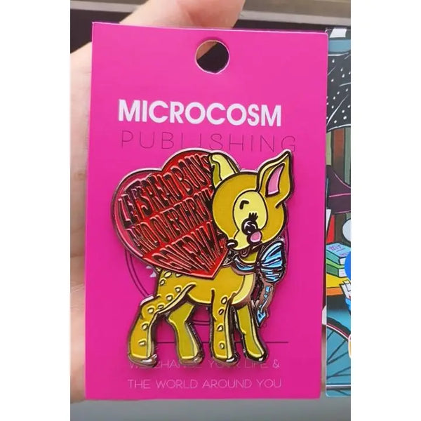 Enamel Pins by Microcosm Publishing