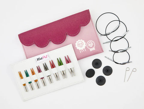 KnitPro Dreamz Midi MINI (2 inch) Interchangeable set