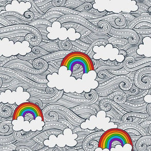 After the Storm Rainbow Bags