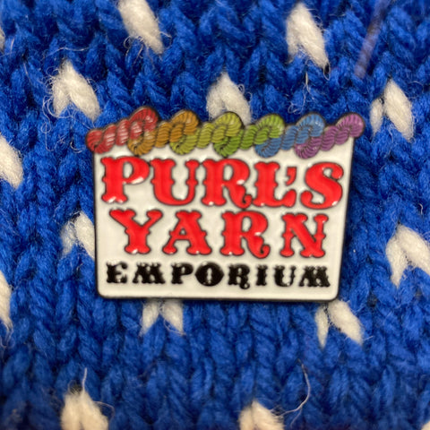 Purl's Enamel Pin