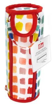 Prym Crochet Hook Roll Rainbow Dots