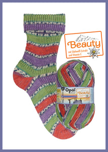 Opal "Beauty" Self Striping Sock Yarn