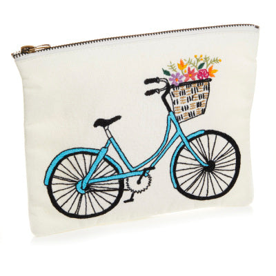 Fair Trade Bags: Hand Painted or Embroidered Zippered Pouches