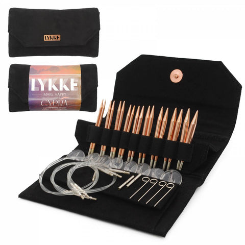 Lykke Cypra Copper Interchangeable Needle Set