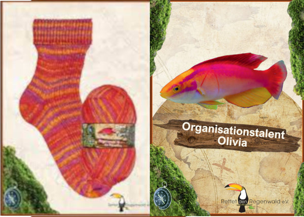 Opal Rainforest (Regenwald) Sock Yarn