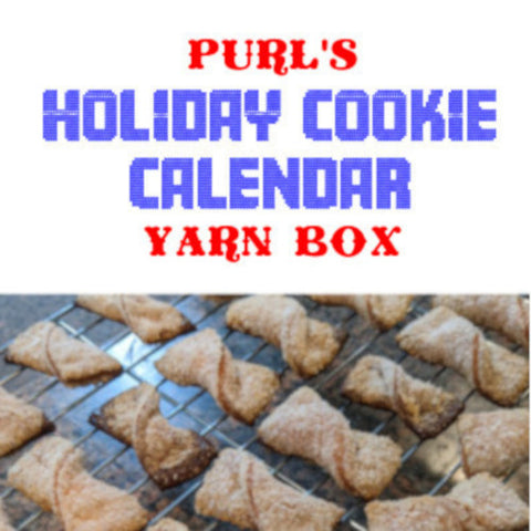 Holiday Cookie Calendar Yarn Box