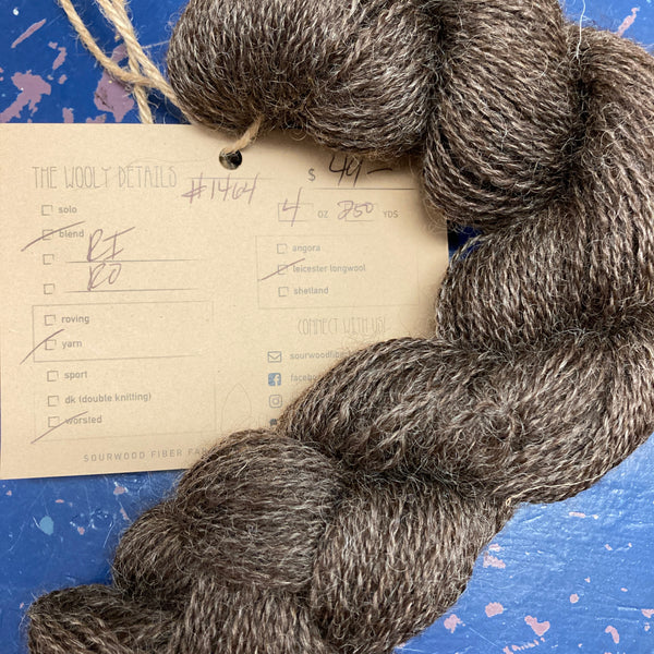 Sourwood Leicester Longwool & Leicester/angora blend