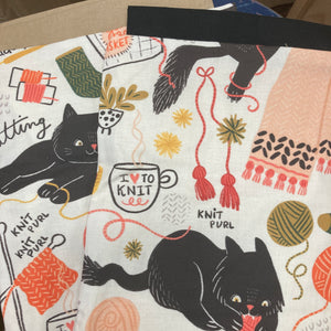 Yarny Crafting Cloth Project Bags