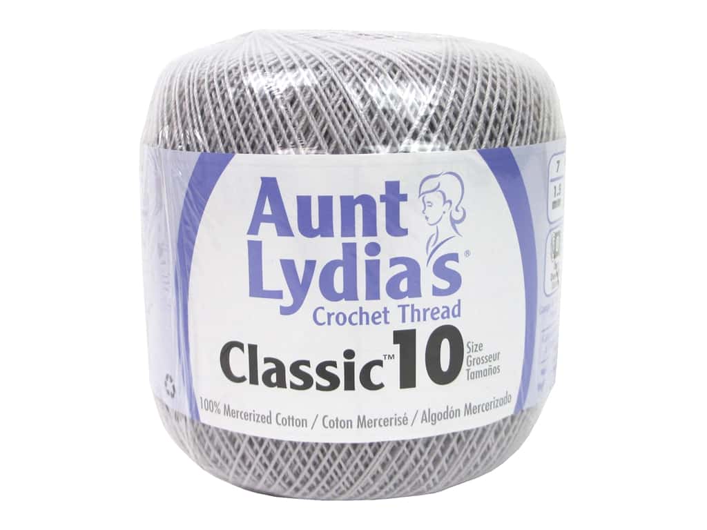 Aunt Lydia's Metallic Size 10 Crochet Thread